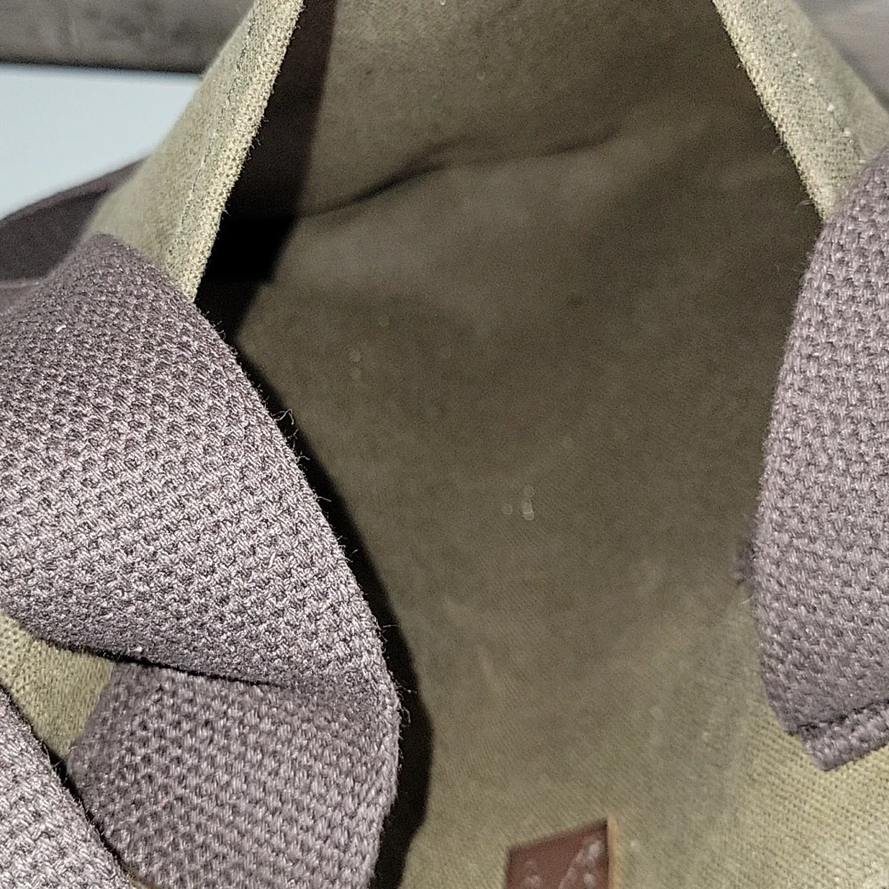 Frost River Duluth Trading Waxed Canvas Roll-Top Crossbody Bag in Olive Green